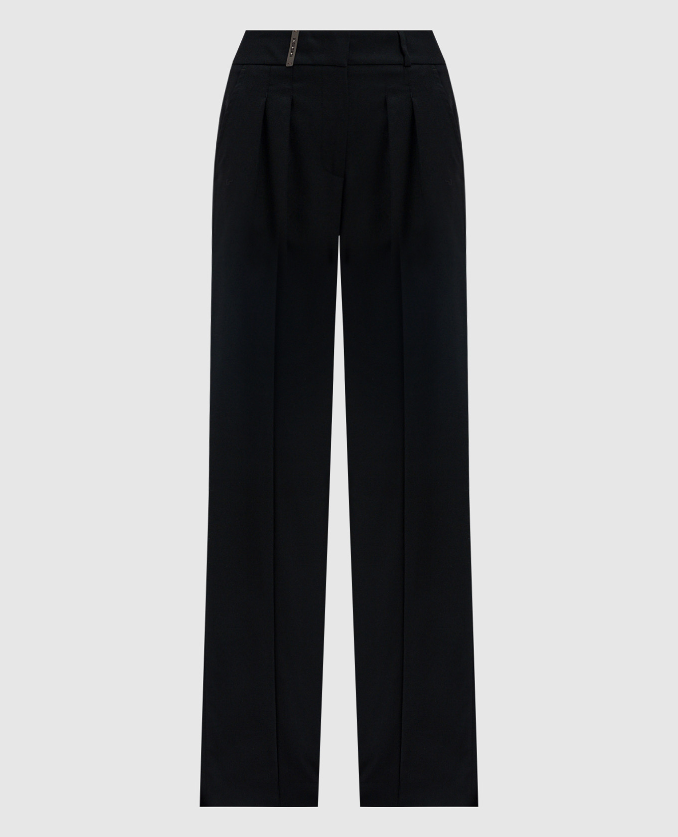 

Black pants with wool Peserico