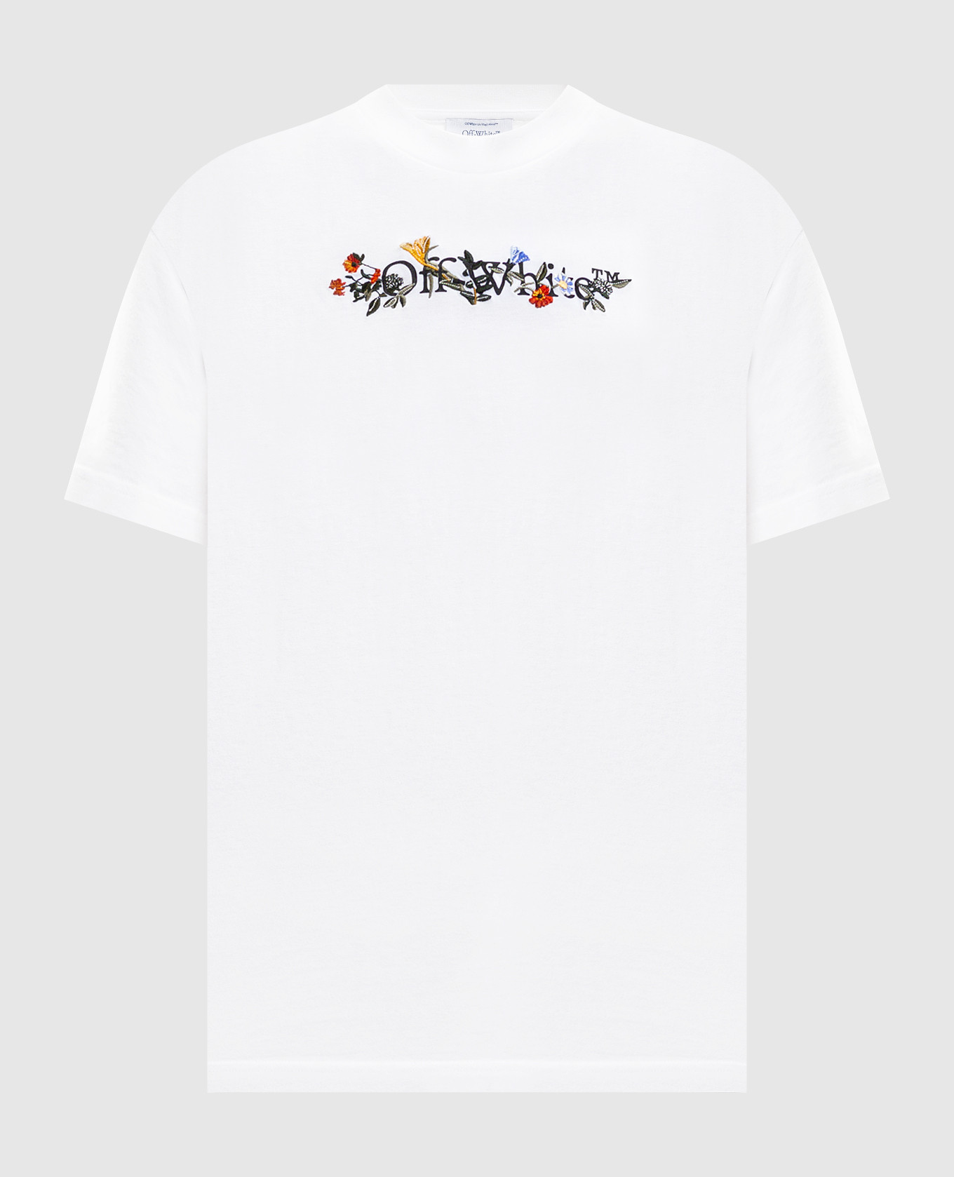 White T-shirt with logo print Off-White