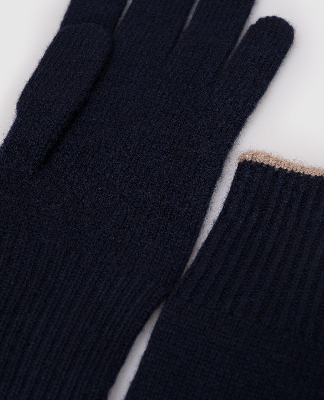 

Blue cashmere gloves Brunello Cucinelli