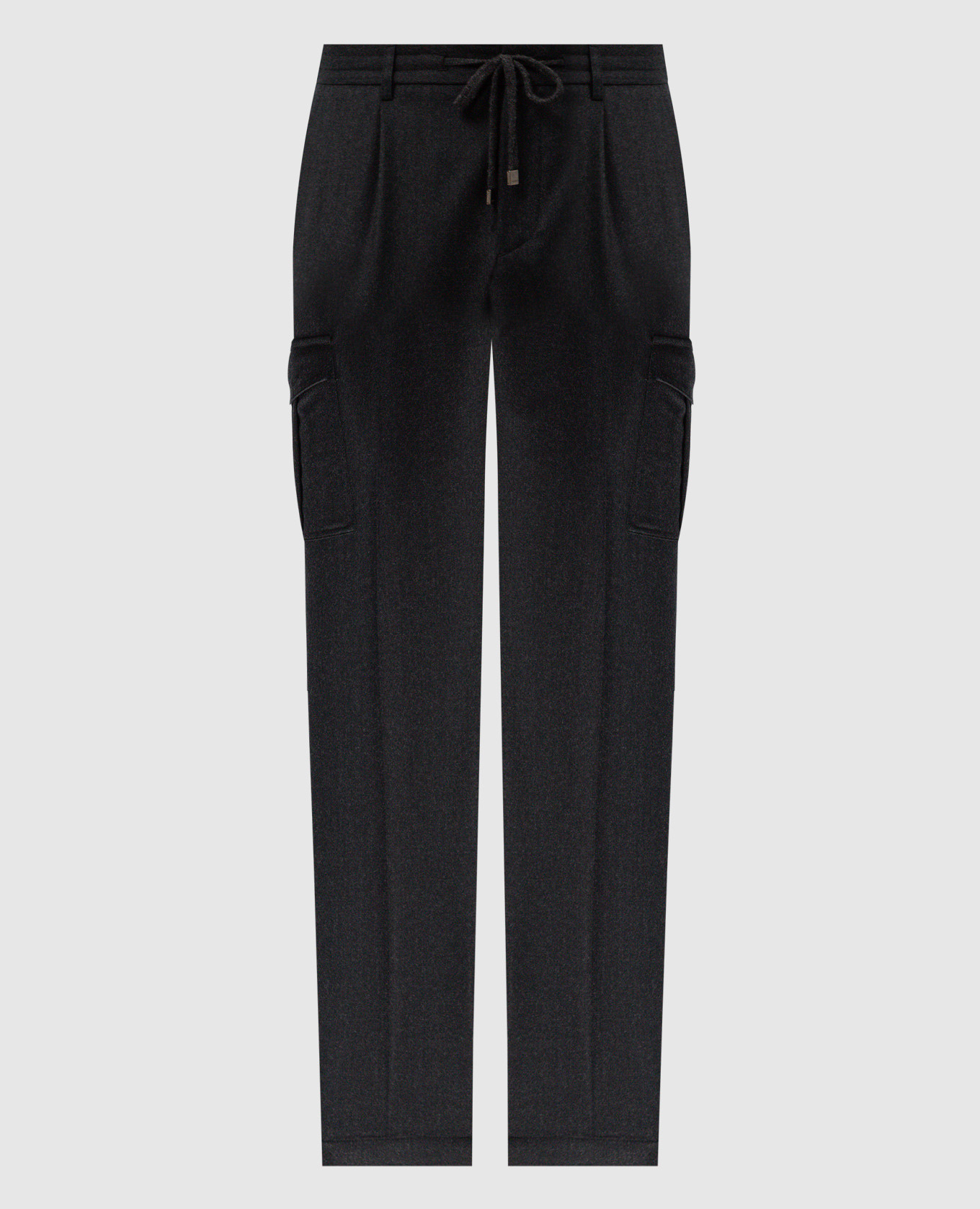 

Gray wool cargo pants Peserico, Grey