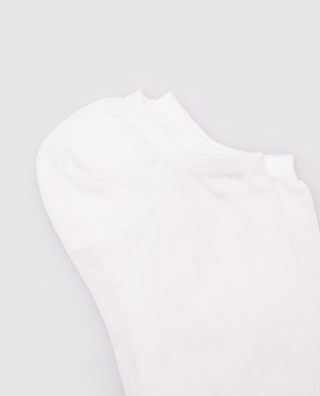 RiminiVeste White Chiffon mini socks CHIFFONMINI