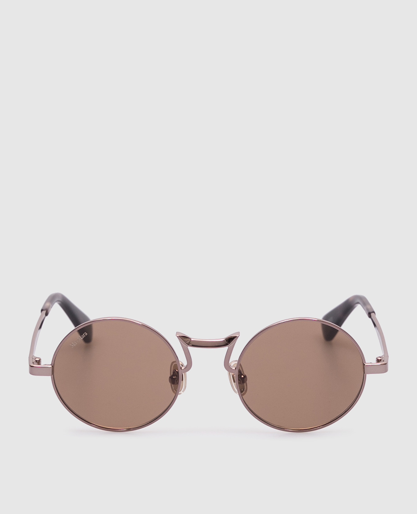 

SAFIYE silver sunglasses with logo Max Mara