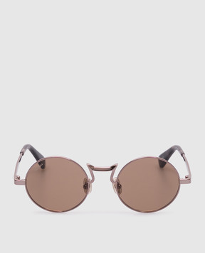 Max Mara SAFIYE silver sunglasses with logo SAFIYE