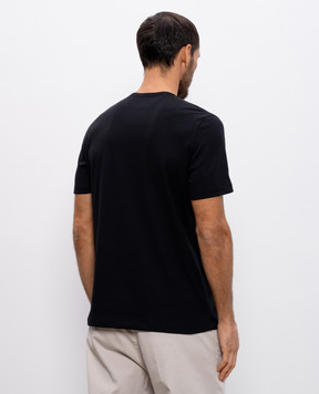 Brunello Cucinelli Black straight-cut T-shirt MR8061336
