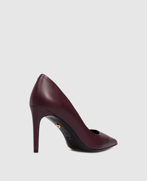 Babe Pay Pls Burgundy leather shoes 201801KO