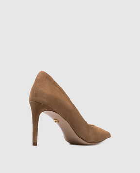Babe Pay Pls Beige suede shoes 2018011903S