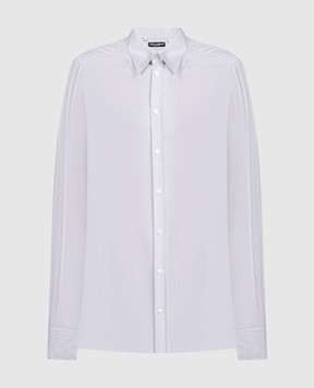 Dolce&Gabbana Gray patterned shirt G5LP8TFM5GK