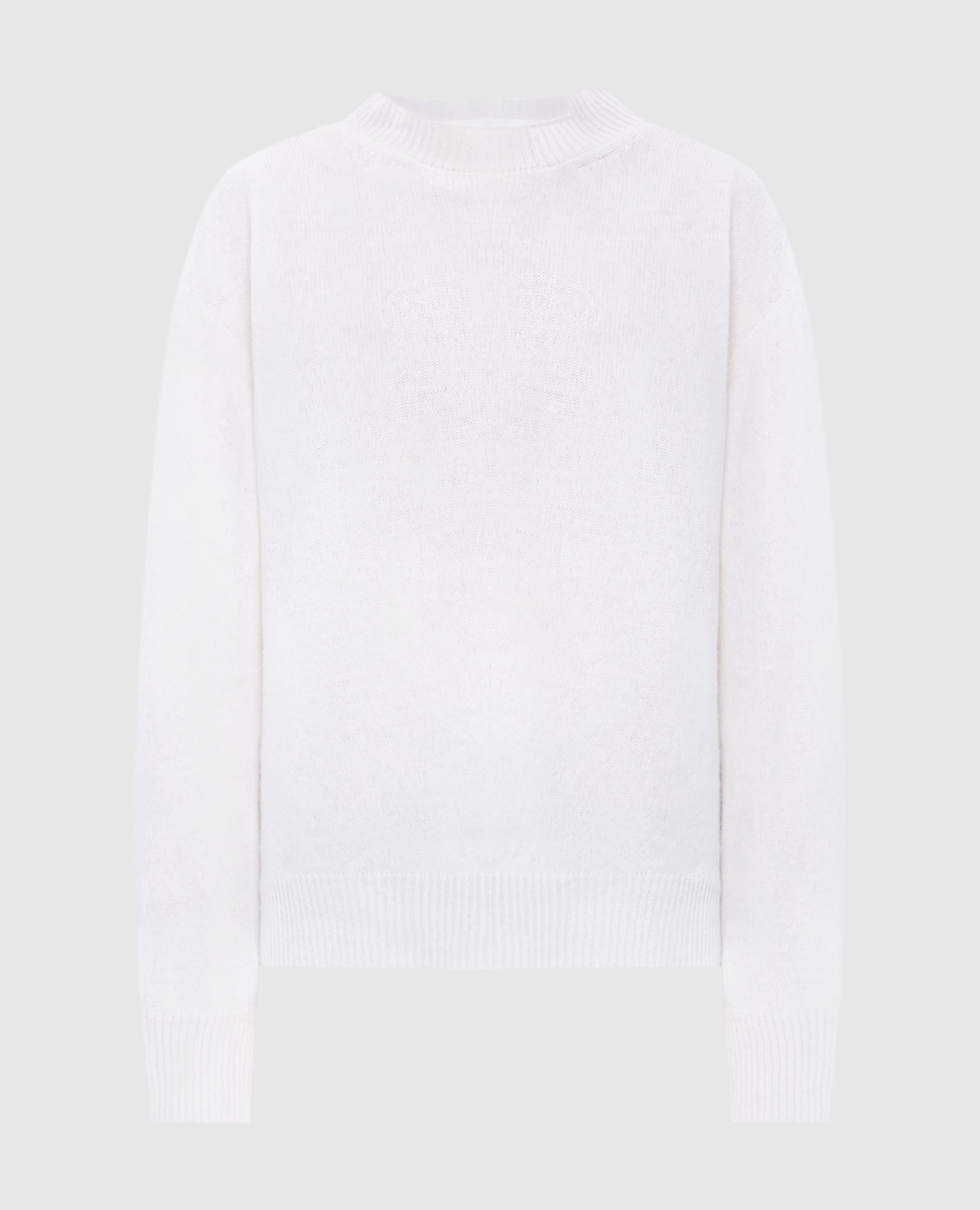 

White wool and cashmere sweater Solotre