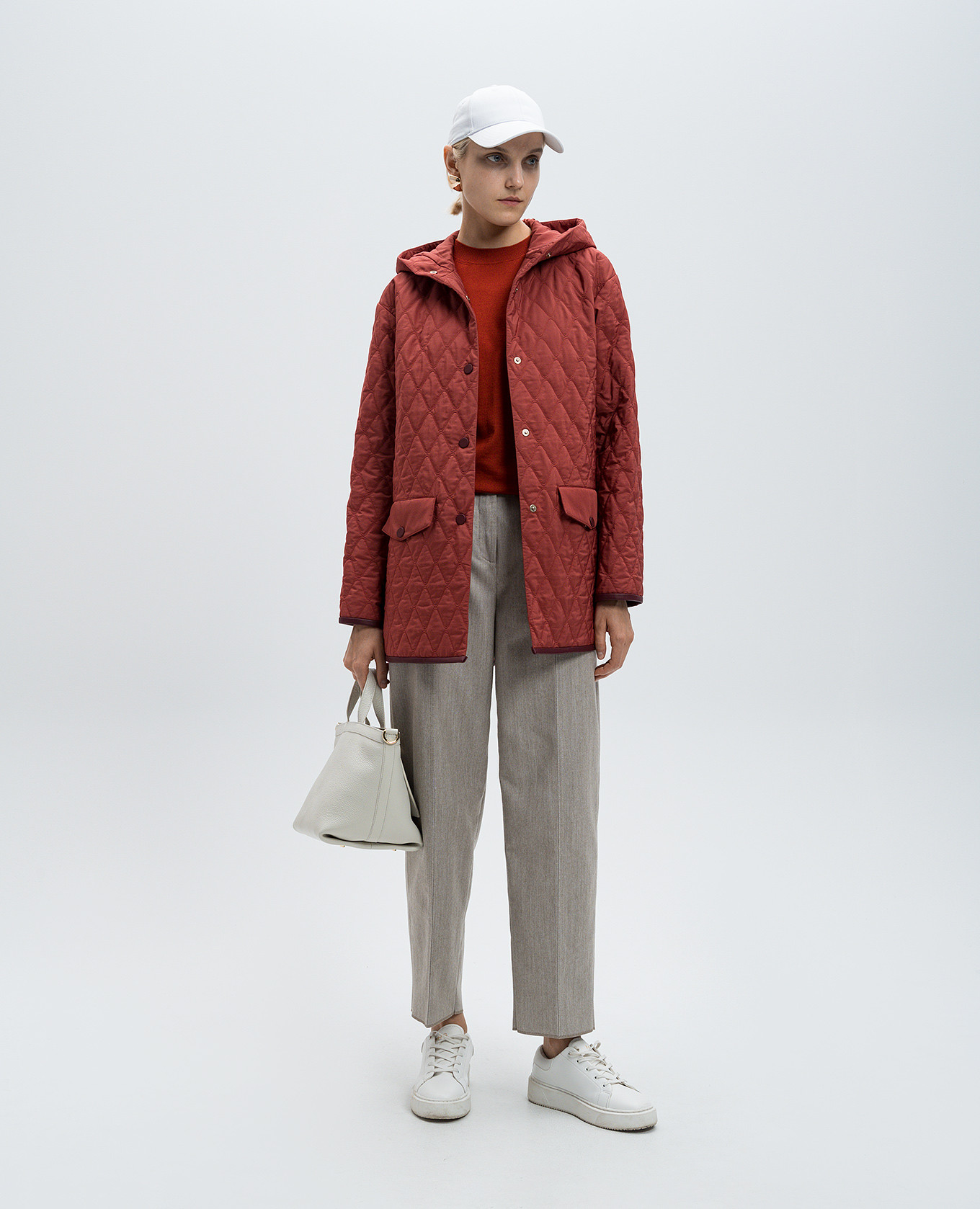 Red jumper made of cashmere and silk Agnona 2