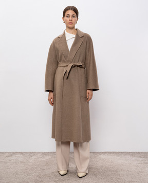 Max Mara LUDMILLA brown cashmere coat LUDMILLA