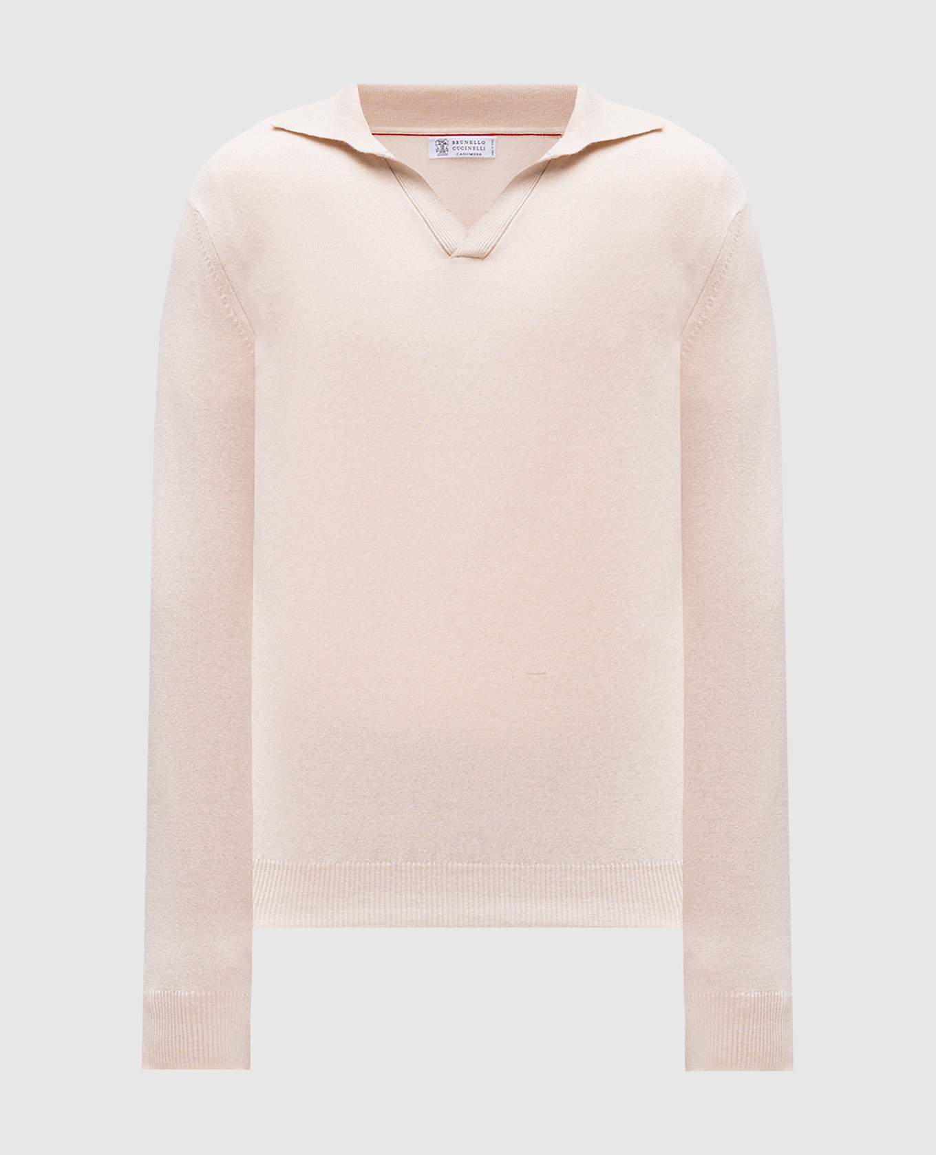 

Beige cashmere pullover Brunello Cucinelli