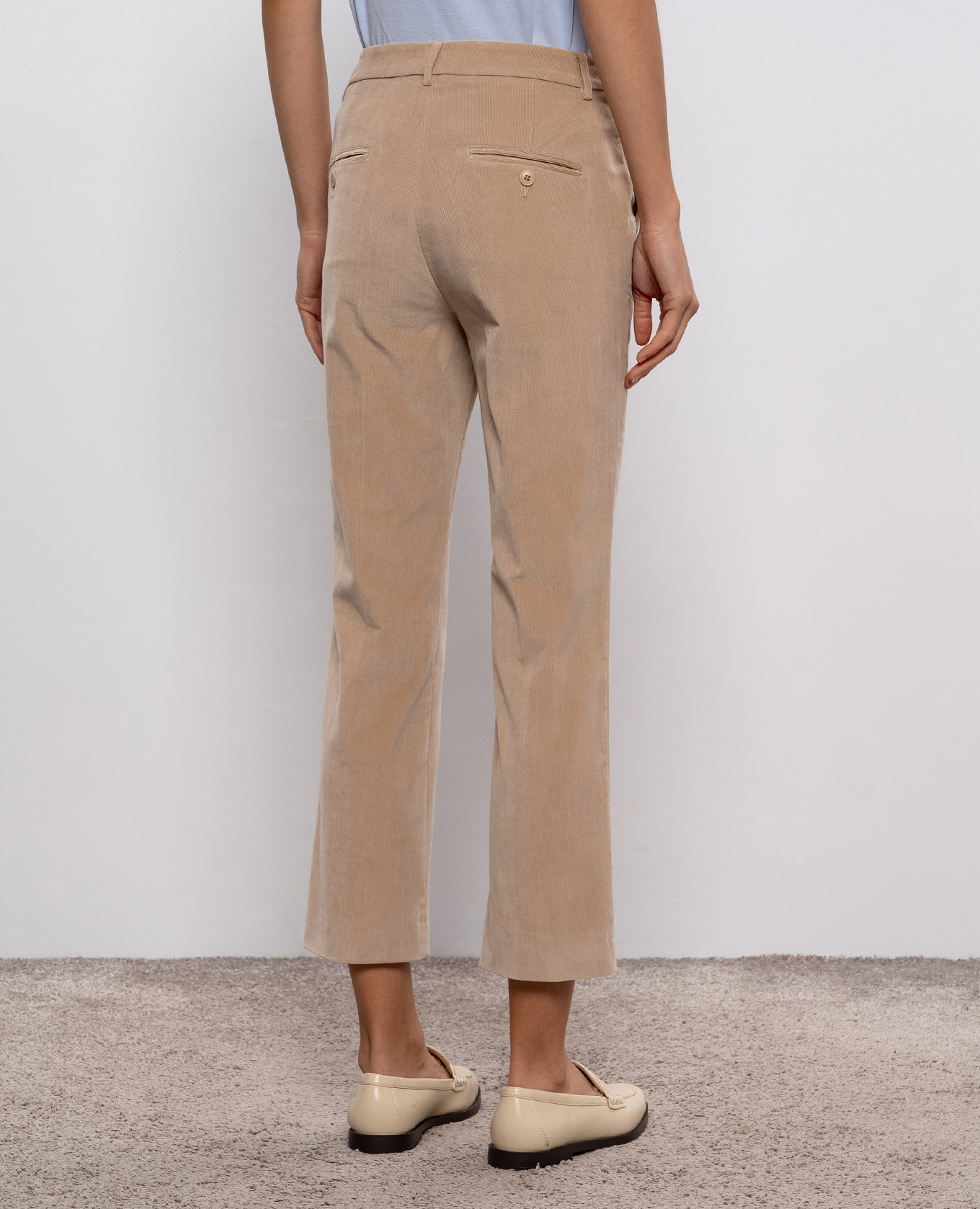 

Beige corduroy pants MARRUCA Max Mara Weekend