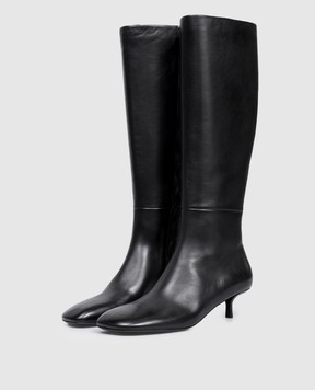 Marsell Black leather Cotama boots MW8601P010