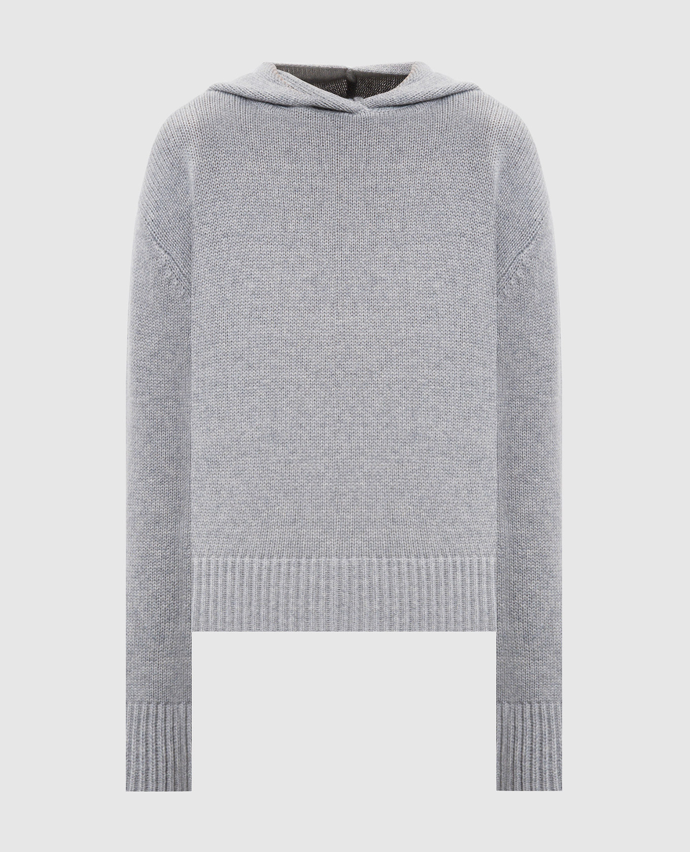 Karolin gray sweater with hood LISA YANG