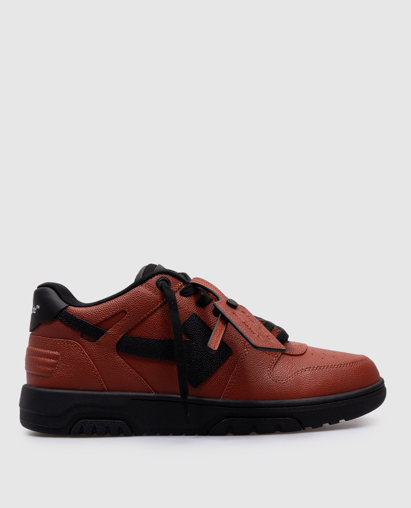 Cork leather sneakers out of office off-white