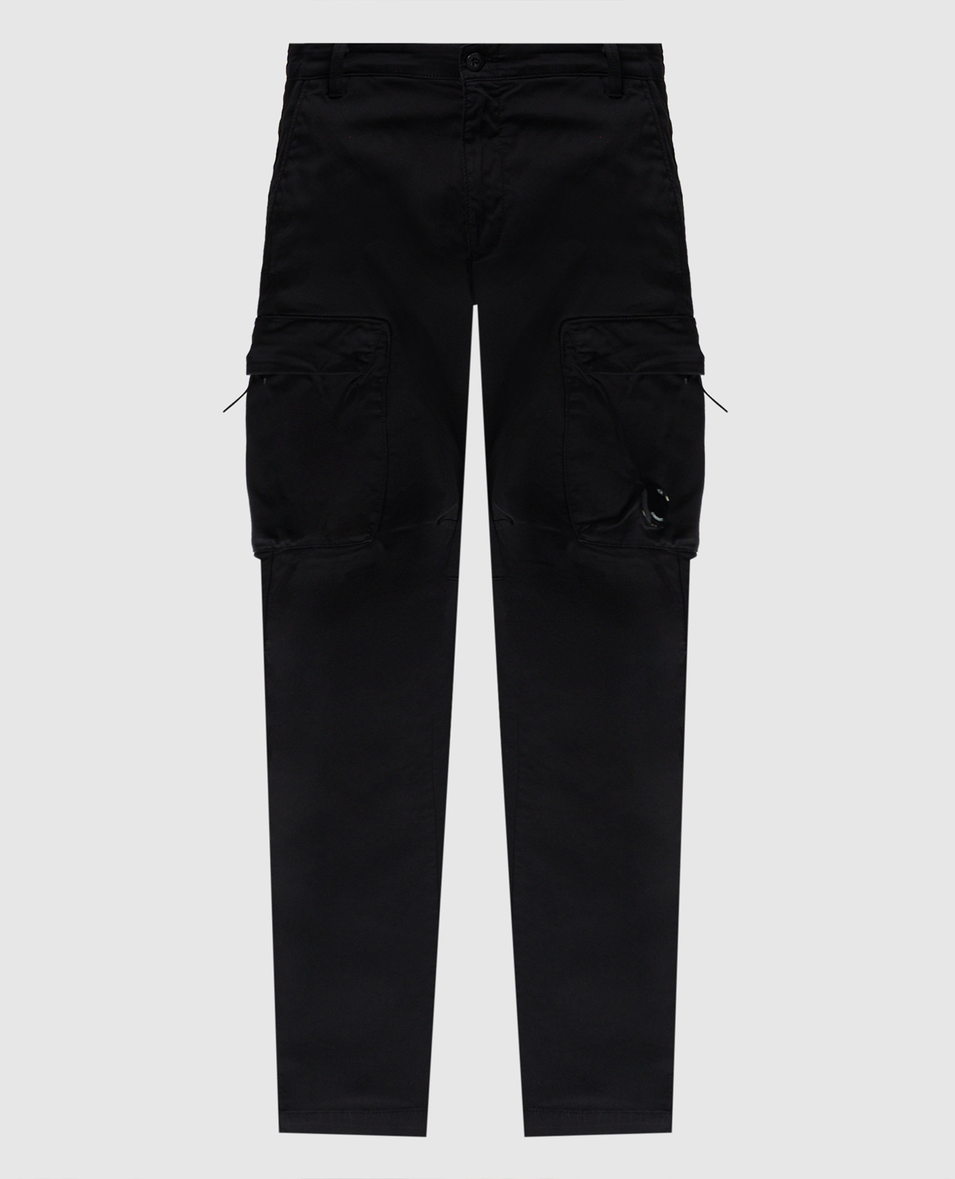 

Black cargo pants with patch C.P. Company