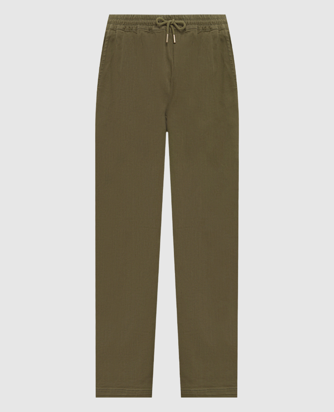 

Green jeans with logo Twinset