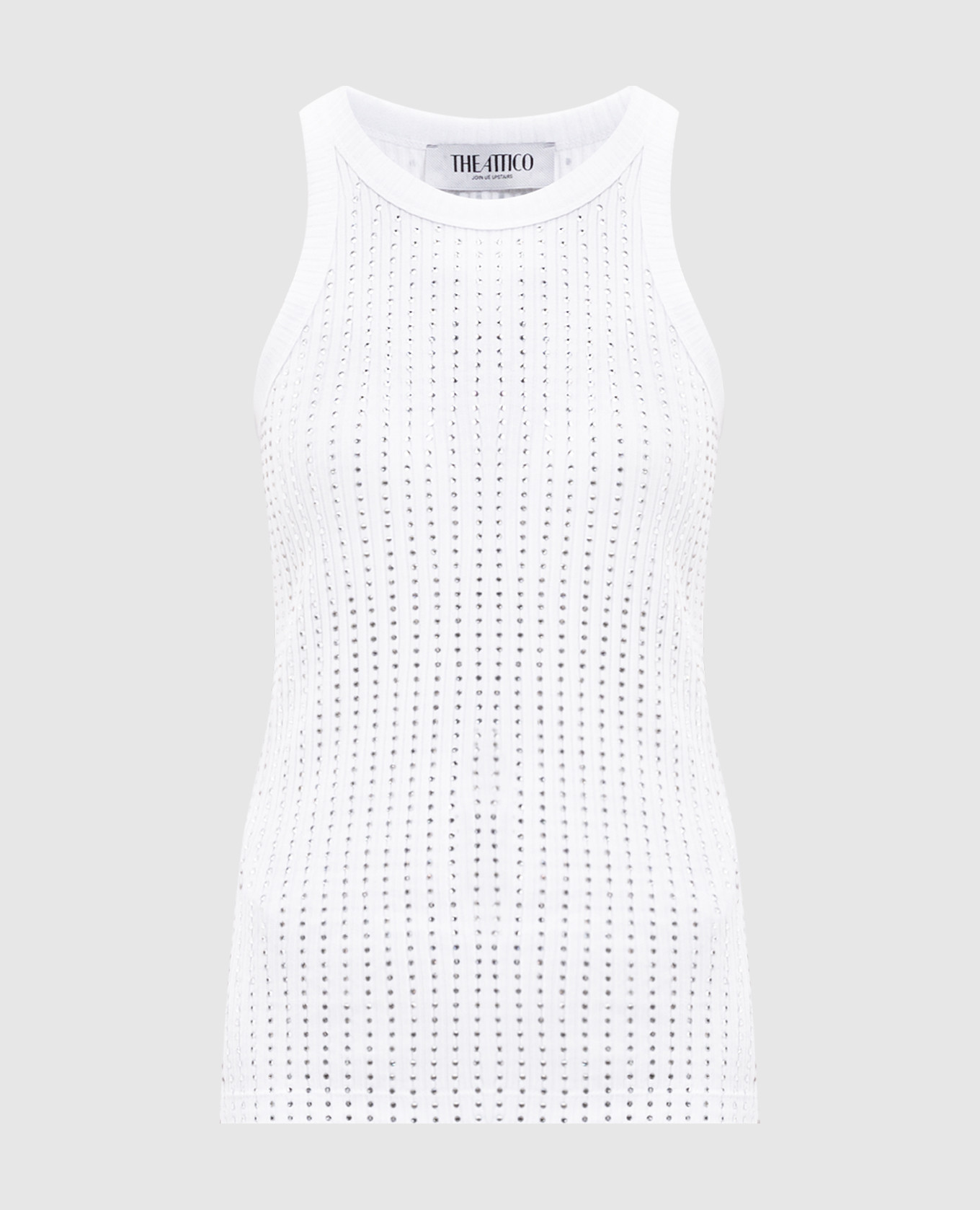 White top with crystals The Attico