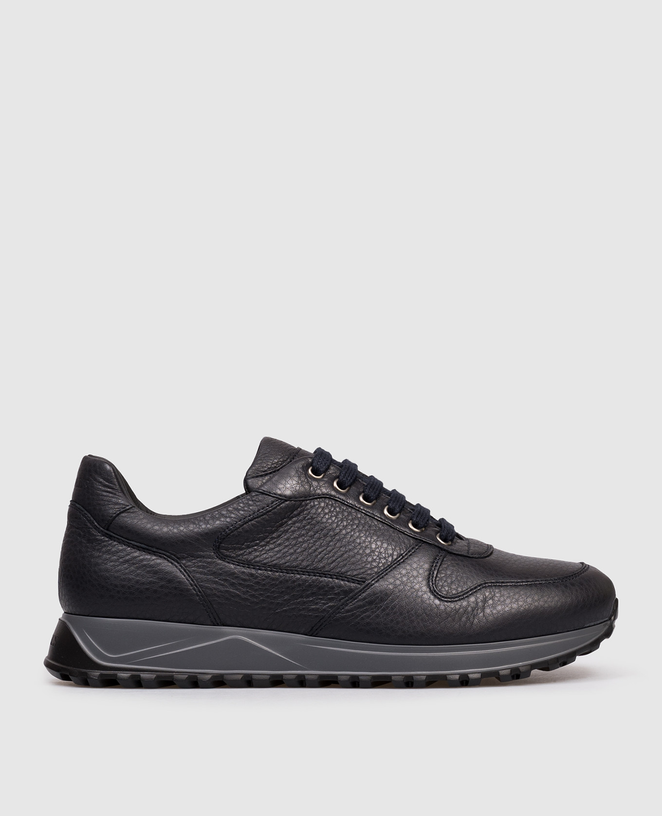 Blue leather insulated sneakers Doucal's
