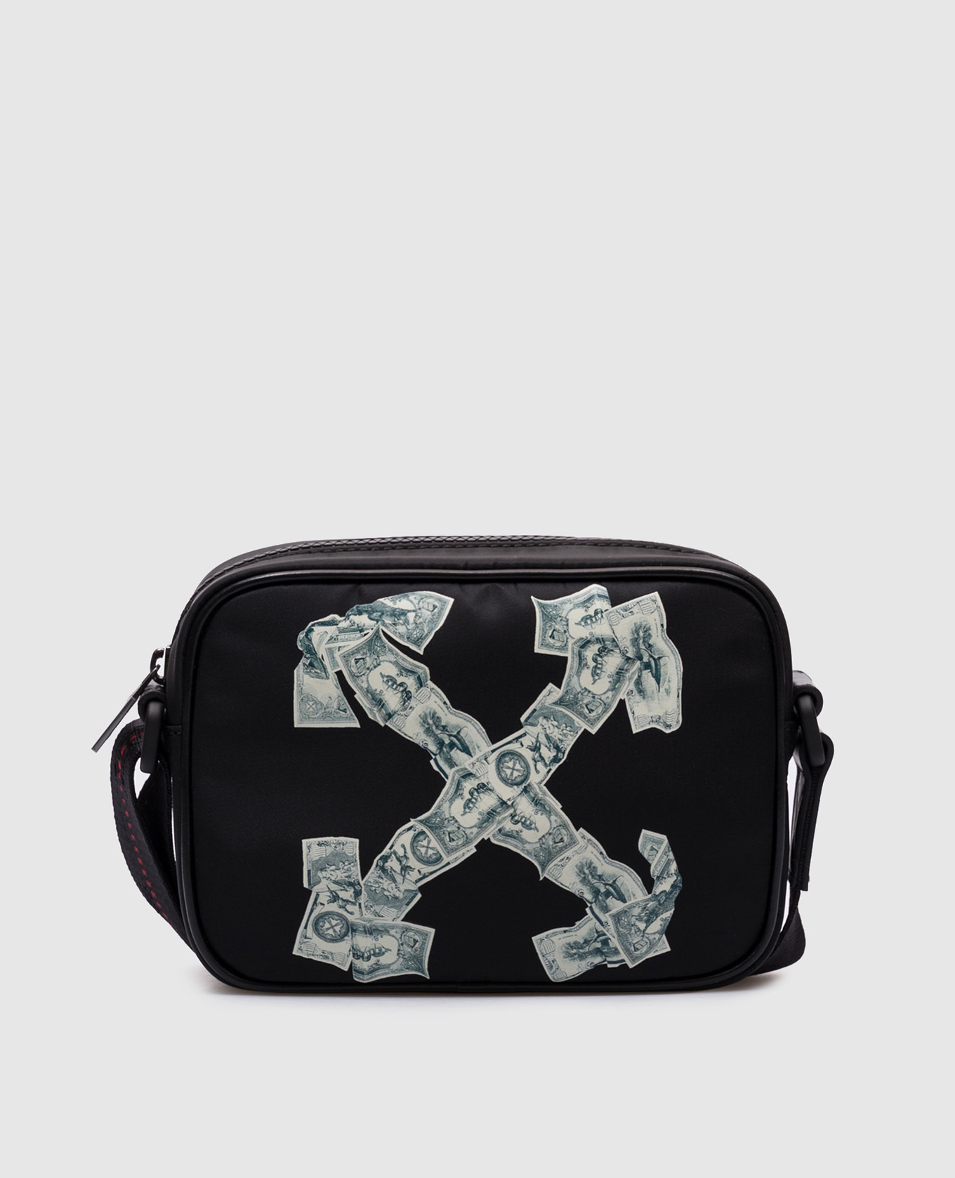 

Black bag with logo print Off-White