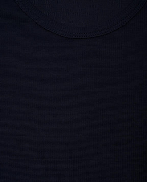 Story Loris Children's blue ribbed T-shirt 3612426