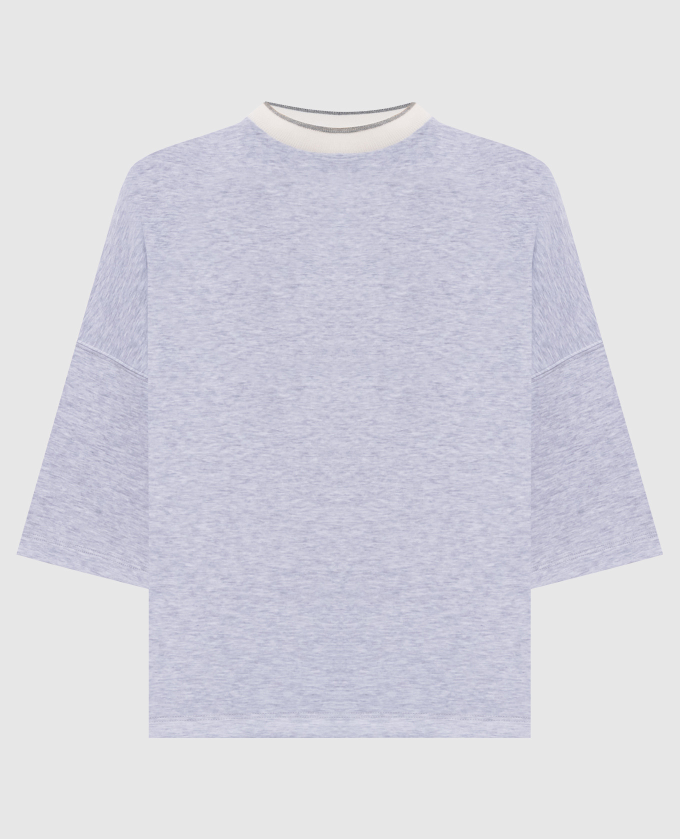 

Grey melange T-shirt Peserico