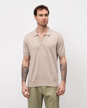Cashmere&Whiskey Beige polo MB004B