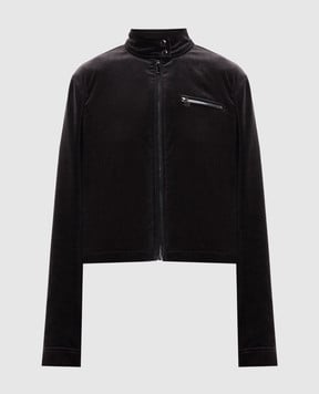 Magda Butrym Brown velvet jacket JACKET02132725