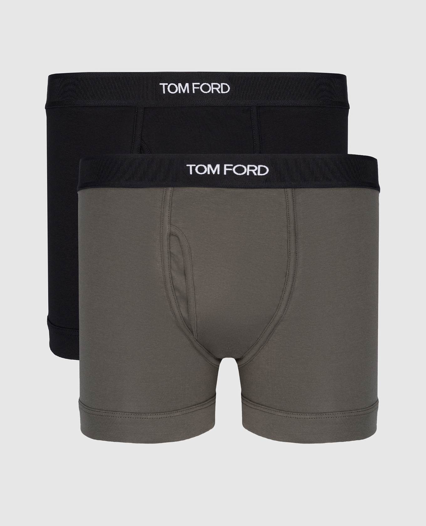 

A set of boxer briefs with a logo pattern Tom Ford, White