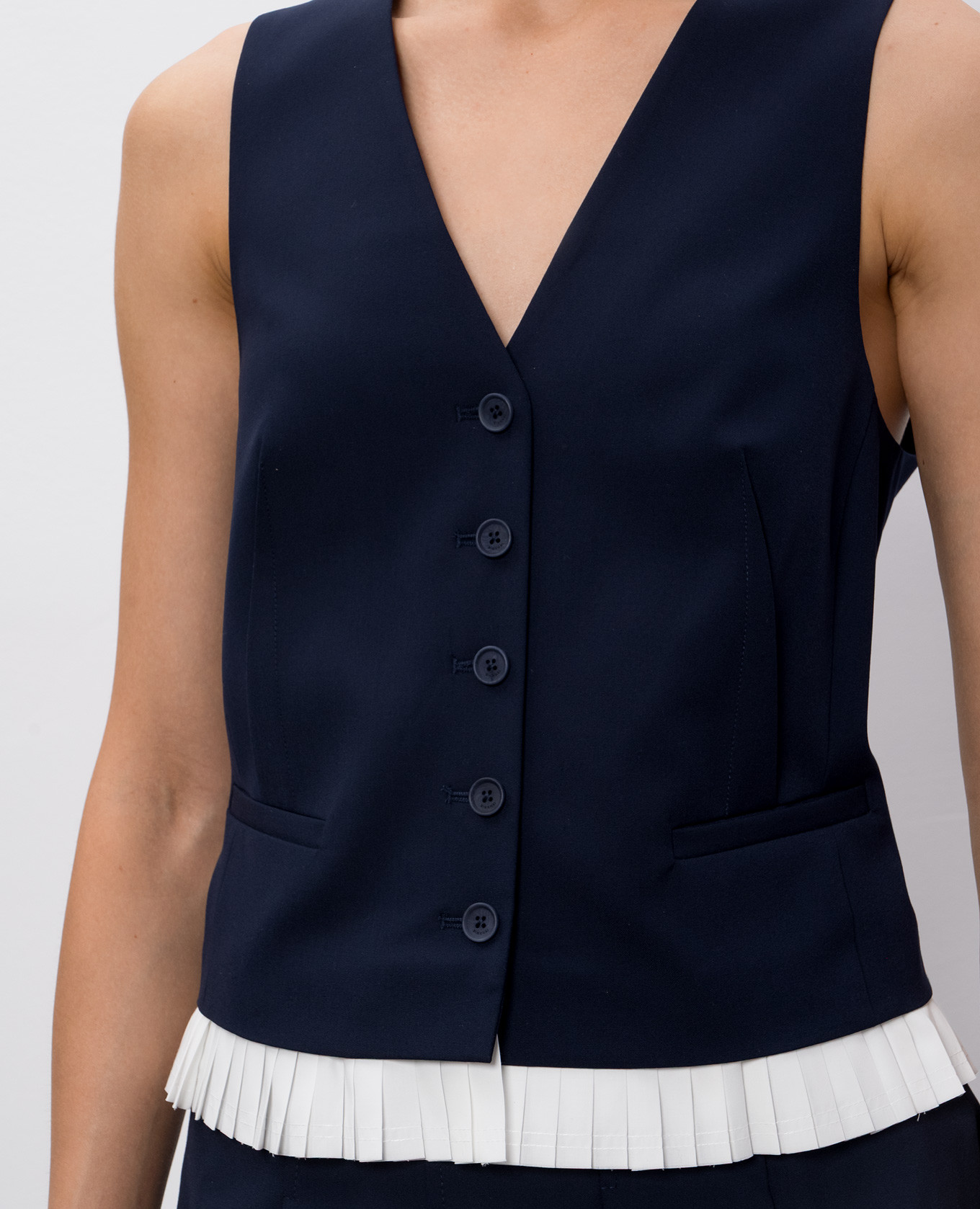 

Laiken blue vest Simkhai