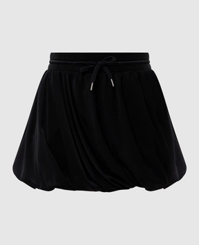 Helmut Lang Black bubble mini skirt O06HW306