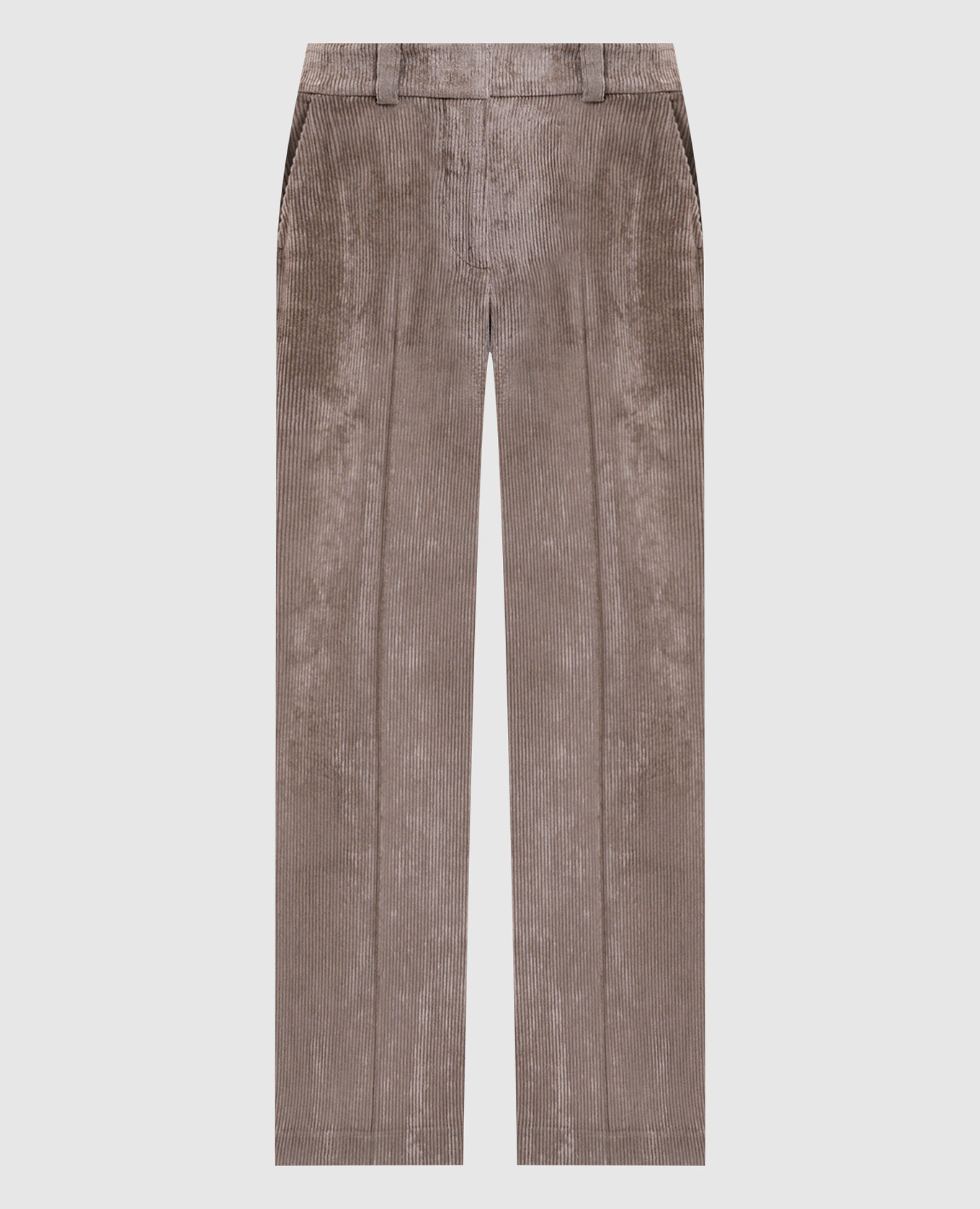 

Beige corduroy pants Peserico