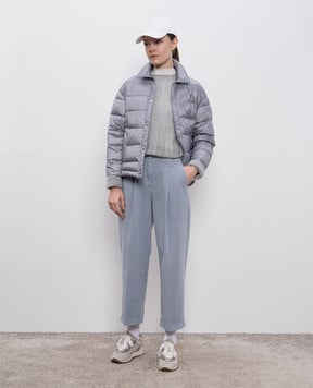 Peserico Gray down jacket A2409102200