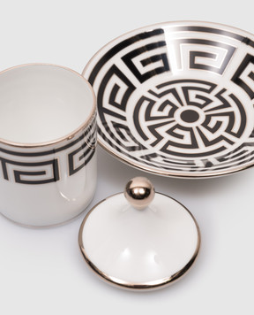 Ginori 1735 Labirinto white porcelain coffee set 004RG00FX9176011251