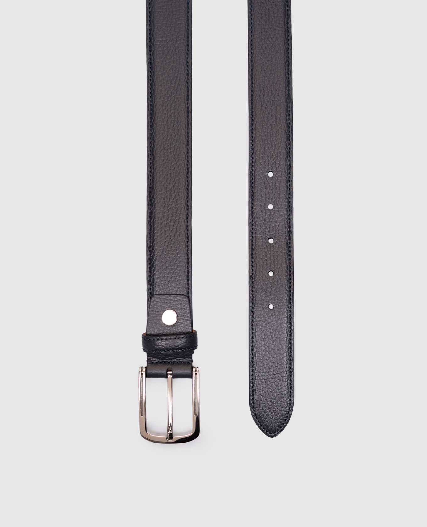 

Blue leather belt Enrico Mandelli