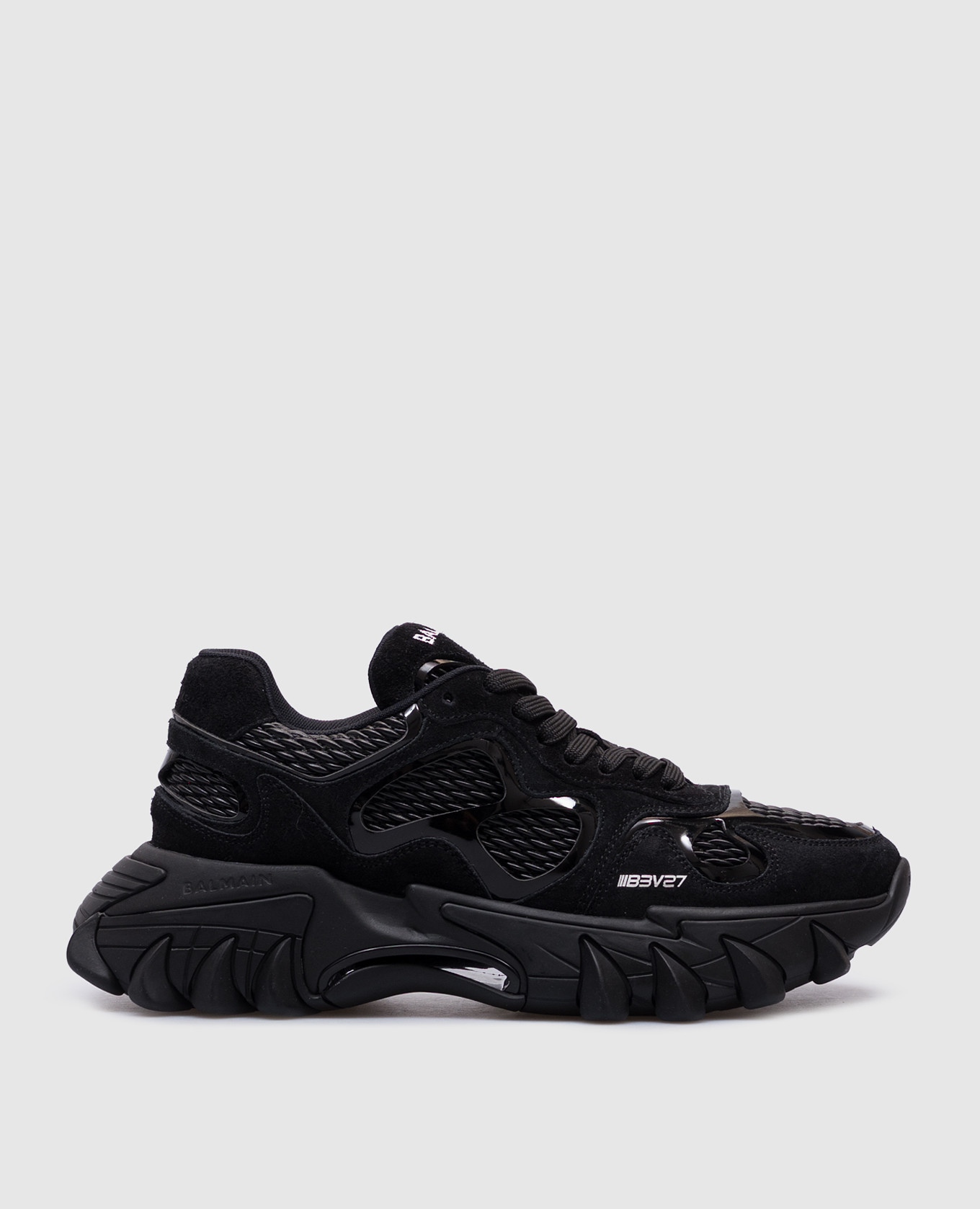 

Black B-East combination sneakers Balmain