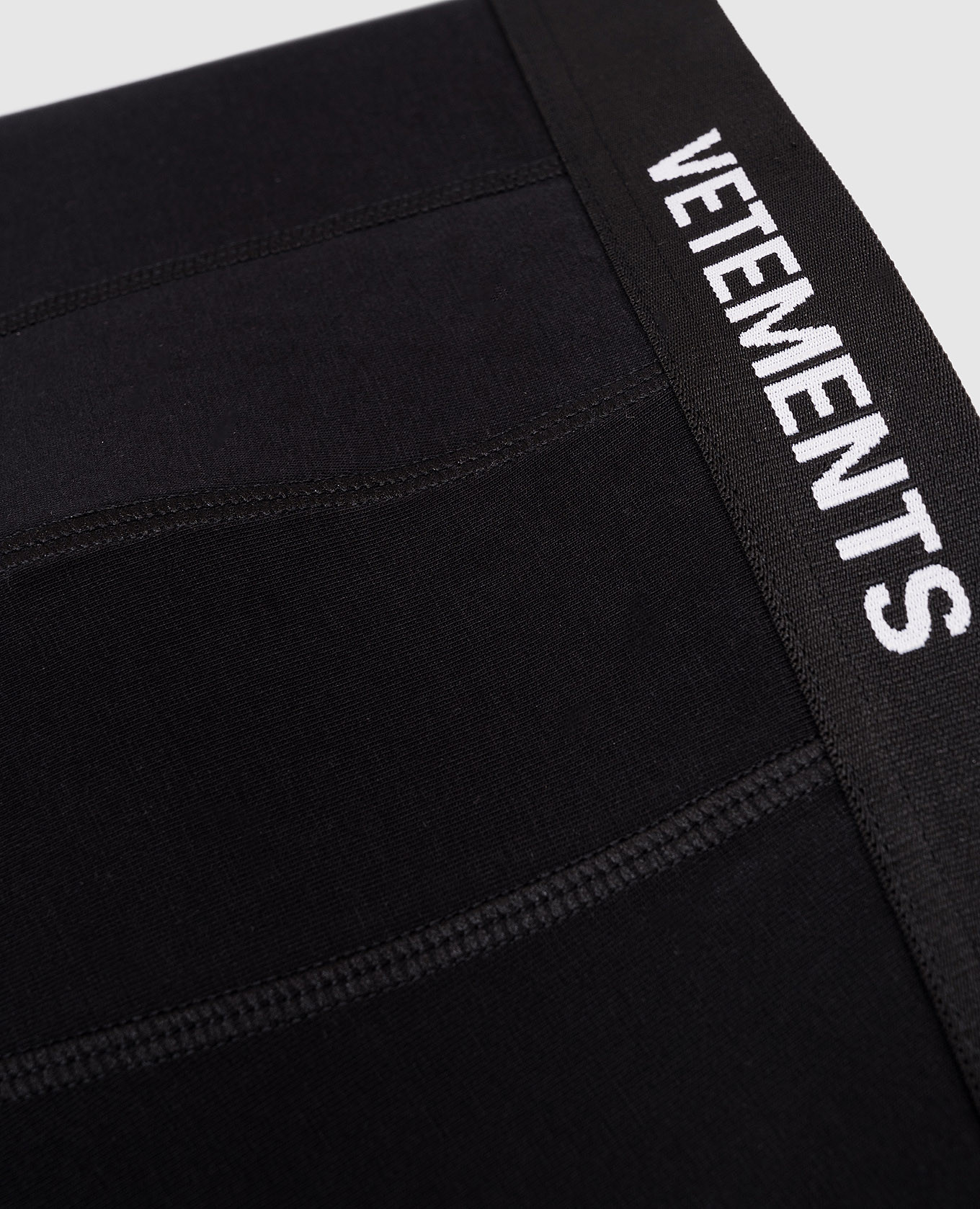

Black boxer briefs with logo Vetements