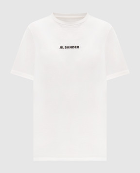 Jil Sander White T-shirt with logo print J40GC0118J20103