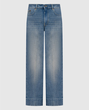 Valentino Blue jeans with a worn effect 7B3DD20G9HC