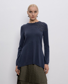Brunello Cucinelli Blue cashmere jumper M12120900