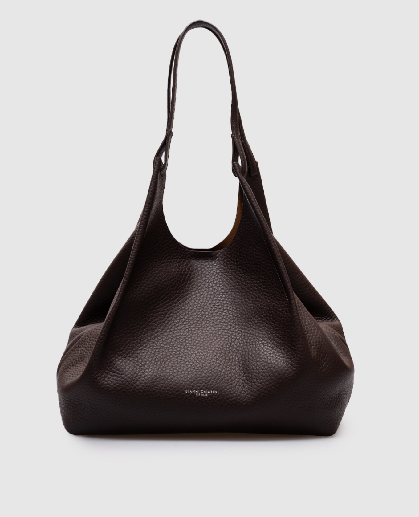

Dua brown leather tote bag Gianni Chiarini