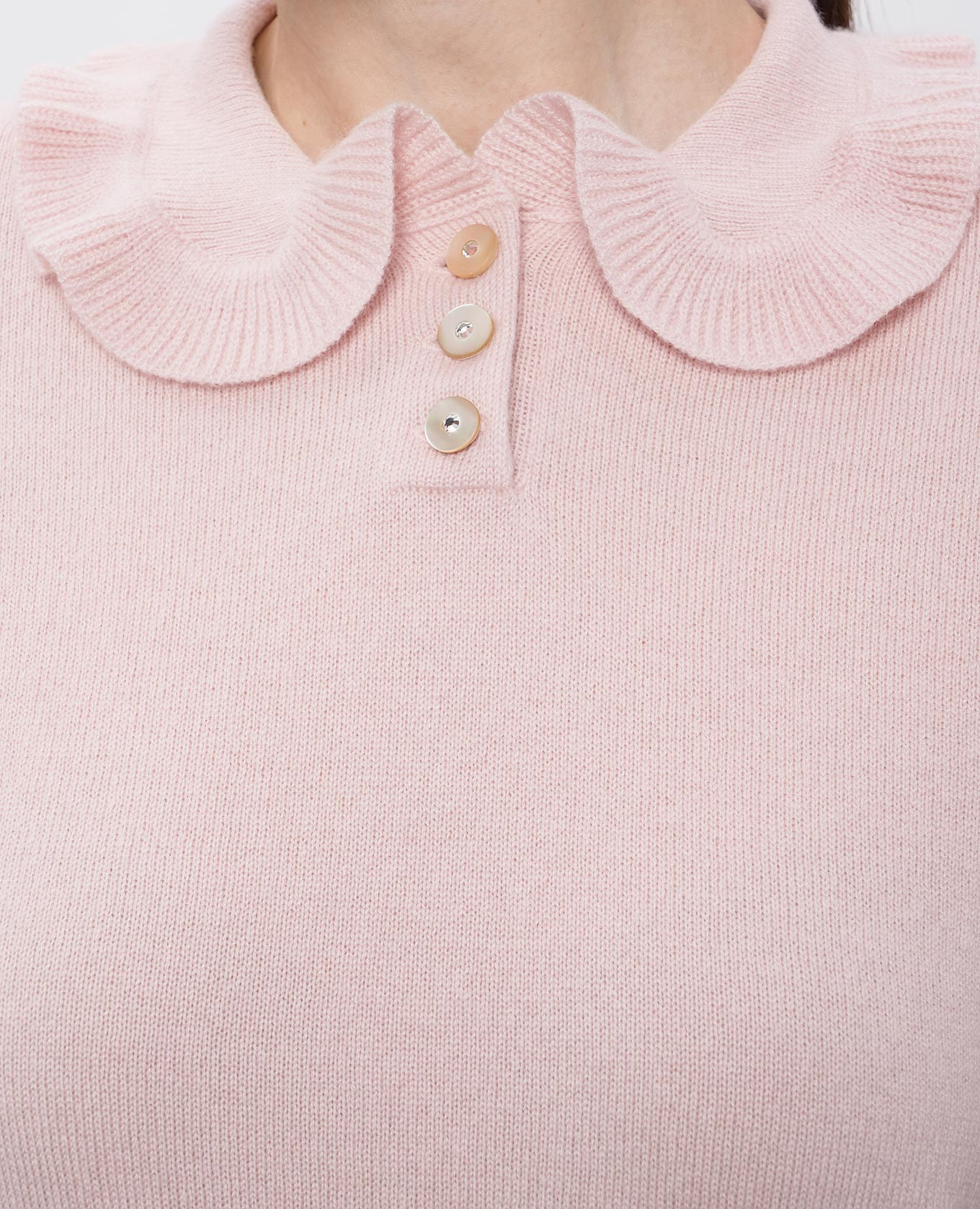 

Pink cashmere jumper Valentino