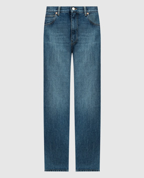 Valentino Blue jeans with a distressed effect 4B0DD18T8JS
