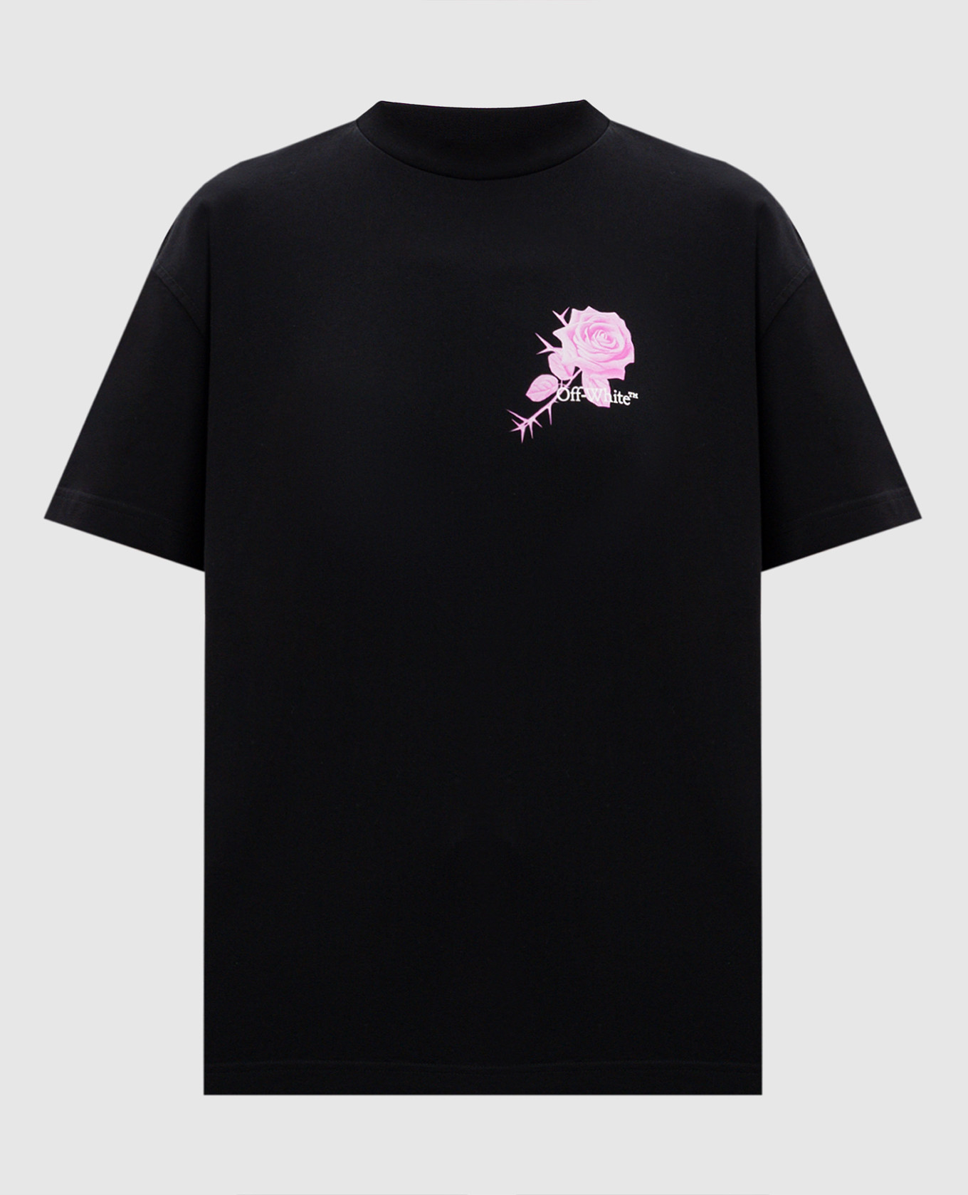 

Black T-shirt with Arrow logo print Off-White