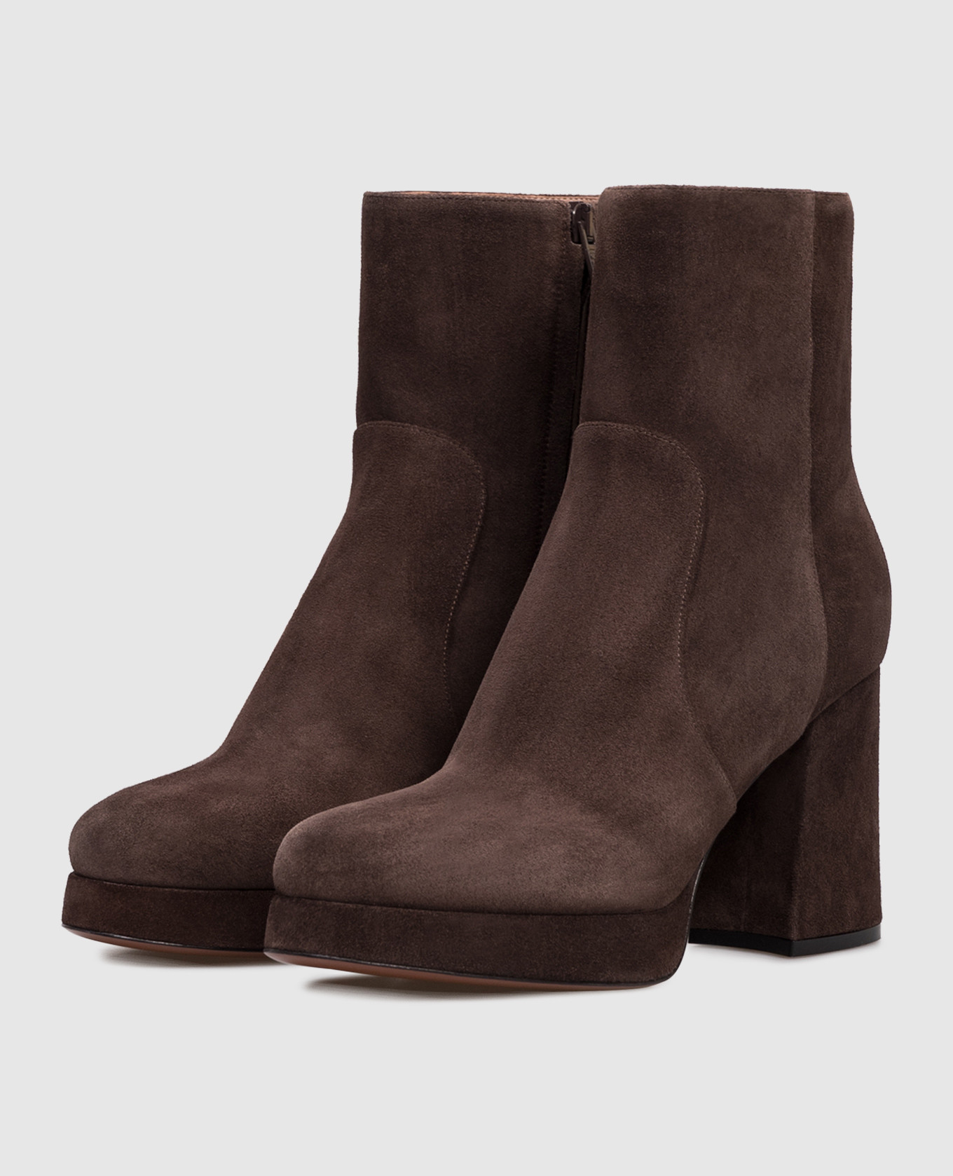 

Fawcette brown suede ankle boots Valentino