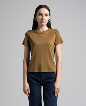 Khaite Brown T-shirt 23484084W4084