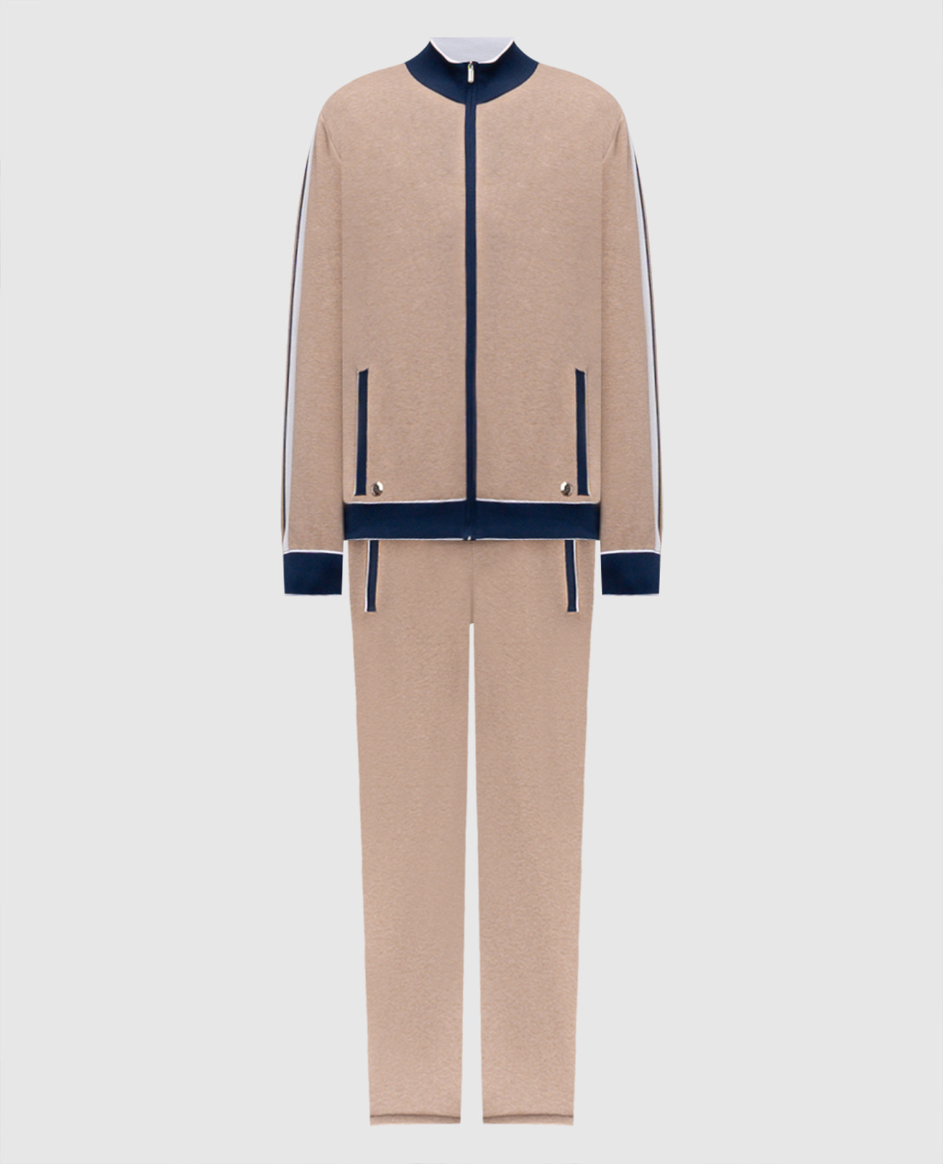 

Beige tracksuit Bertolo Cashmere