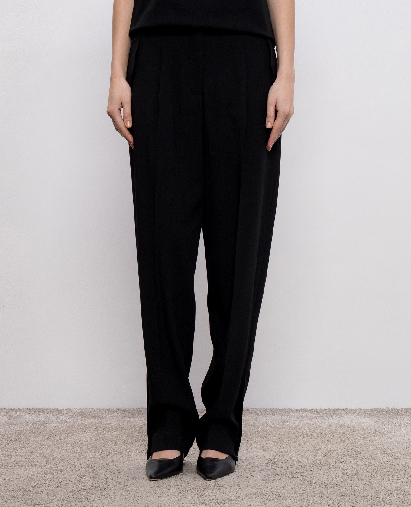 

Alexis black wool pants JOSEPH