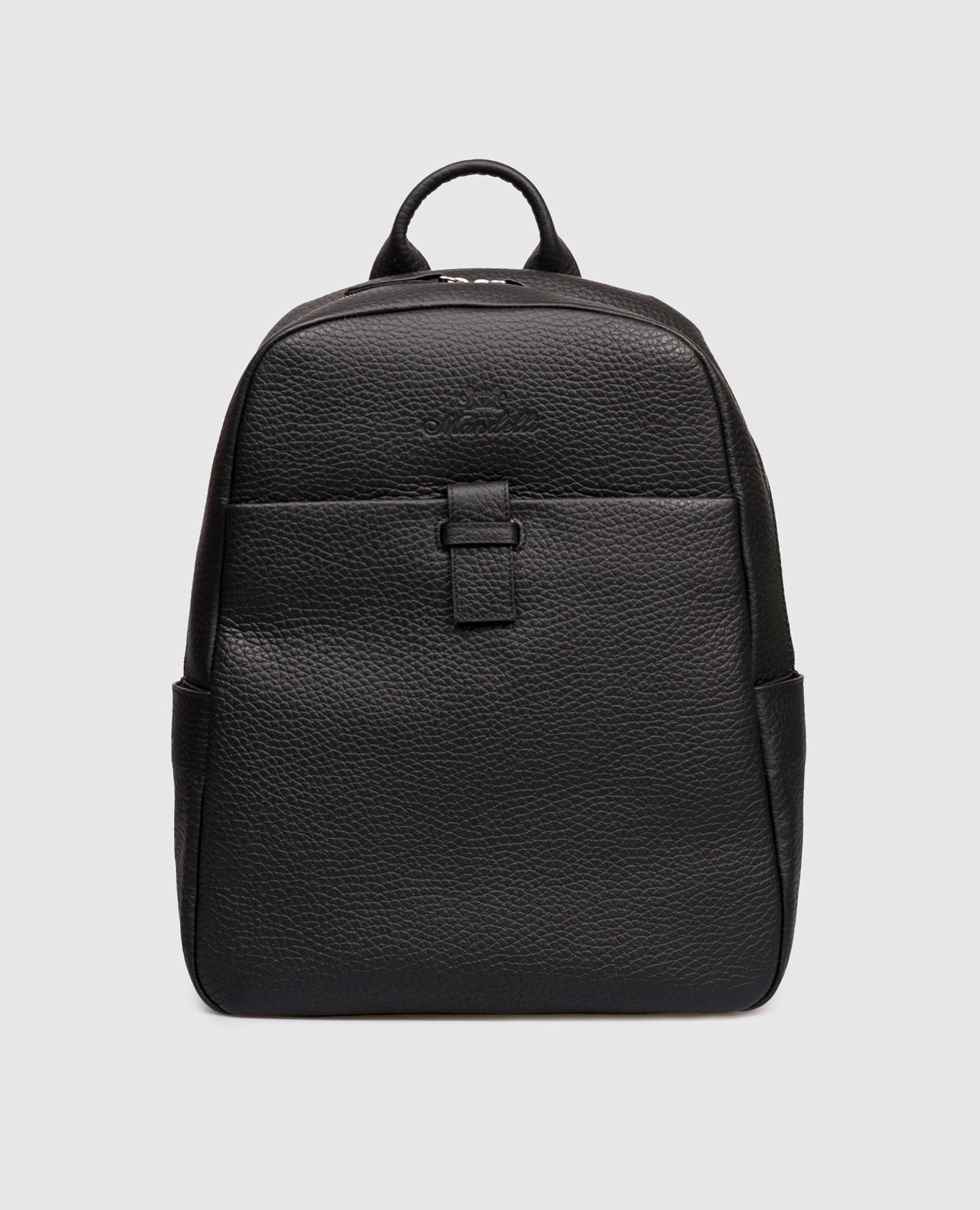 

Black leather backpack JOHNNY Enrico Mandelli