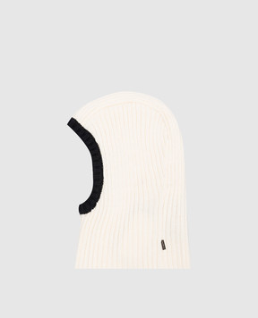Goldbergh MARGOT white balaclava with wool GB60010243